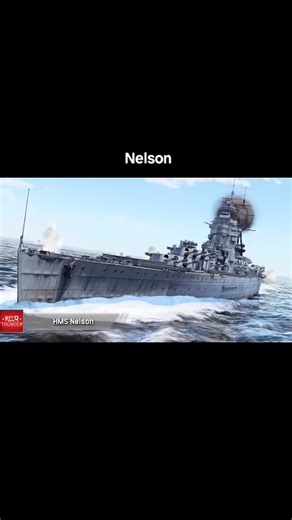 The HMS Nelson's firepower was defined by its revolutionary forward-mounted, triple 16-inch (406mm) main guns, providing immense punch with nine large shells per broadside, supported by powerful 6-inch secondary guns and effective anti-aircraft armament, though the unique gun placement limited stern firing arcs. Its main guns could fire heavy, 2,048-pound projectiles with great range (over 40,000 yards), but had a slower rate of fire, making it a formidable but distinct battleship. #reel #reels 