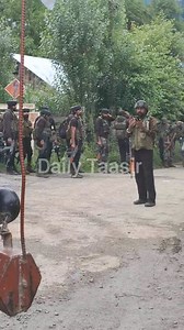 Ahalan gadole operation underway Additional troops are being inducted to track down the militants in Ahlan Gagarmandu in Jammu and Kashmir's #Anantnag district. | Daily Taasir
