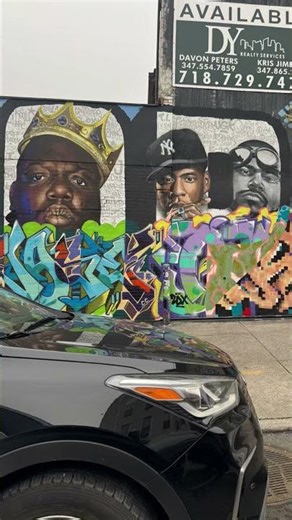 Brooklyn Tribute 🗽 Jay-Z x Big Pun x Biggie Mural 🇺🇸