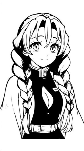 Mitsuri Kanroji 💗 Viral Sheesha Song Edit | Demon Slayer 2D Animation #Shorts