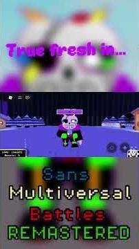 how to use true fresh in sans multiverse battles remastered!