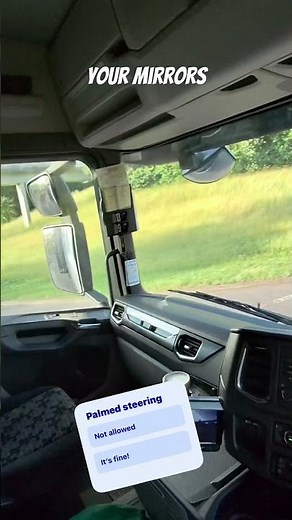 HGV right turn roundabout - the exact technique that passes #hgvtest #roundabout