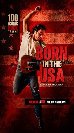 Bruce Springsteen Born In The USA #80srock