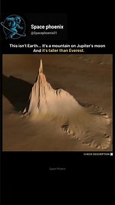 Everest Is Tiny Compared to This Alien Mountain! #shorts #viral #space