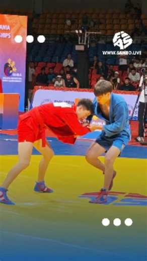 Tenacity and technique in the bout between Elmar MAMYTKANOV (KGZ) and Merey DAULETKAN (KAZ) ⚡️