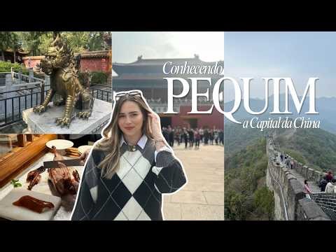 PEQUIM ♡ Muralha da China, Cidade Proibida e o melhor Pato a Pequim da cidade | Travel Vlog ✨
