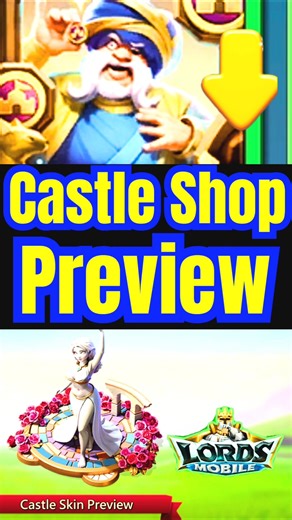 New Castle Pop-Up Shop 😱 Free Gifts Inside | Lords Mobile