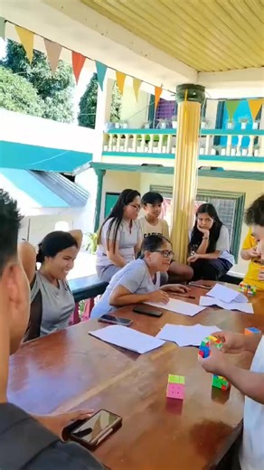 Rubics Cube Contest during Science and Math Month Culmination | Luzvim Bisaya Dela Peña