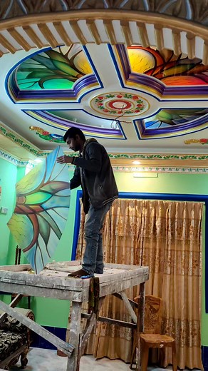 2.6M views · 10K reactions | মাত্র ৪৫০ টাকায় গ্লাস সিলিং এর স্কয়ার...