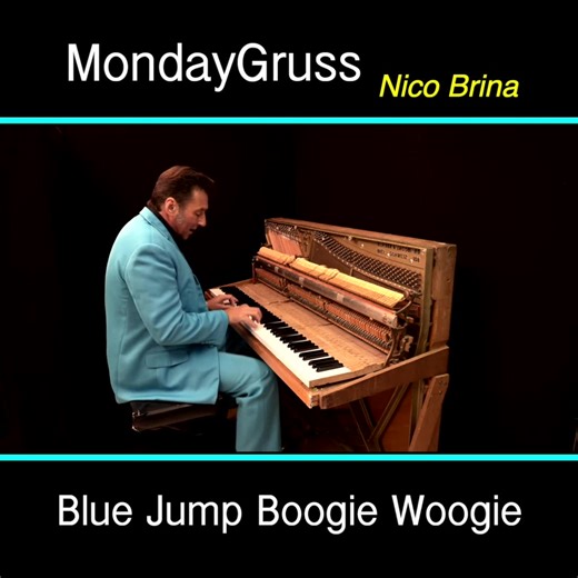 25K views · 1K reactions | #MondayGruss Blue Jump Boogie Woogie  I wish you a good start of the week  Nico | Nico Brina | Facebook
