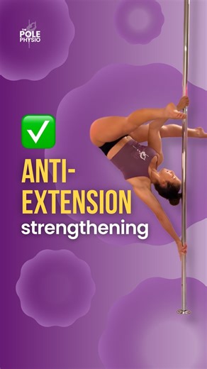 The Pole Physio - Healthcare for Pole Dancers | Want to improve your TRUNK AND HIP FLEXION strength for your Handspring? 🤸🏻 Join @mischkapoledancer as she demonstrates a range of... | Instagram