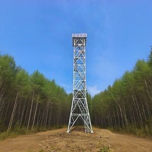 [Hot Item] Watch Tower Guard House Platform Observation Tower Steel Structure Tourist Tower