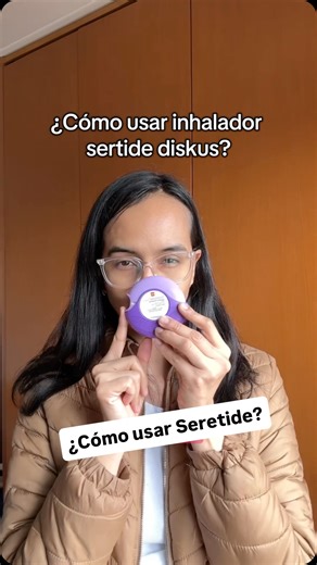 Geriatría Interna | ¿Cómo usar inhalador Seretide diskus? Aquí te explico 🤓#neumologia #asma #inhalador #epoc #alergias | Instagram