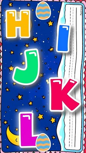 Rainbow Egg Surprise 🌈🥚 | Learn Colors & ABC for Kids #Shorts