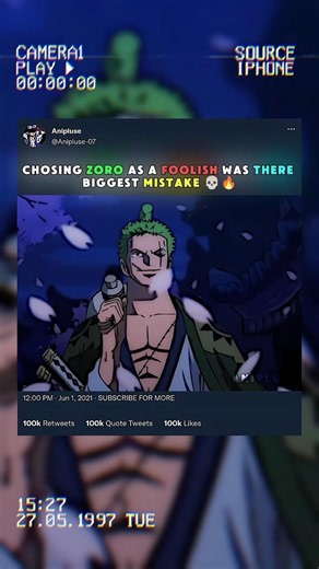 Zoro Gave Them What They Deserves💀🔥#onepiece #zoro