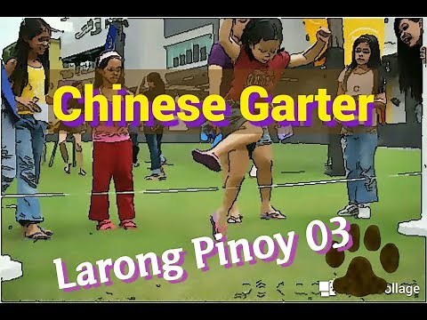 CHINESE GARTER 02|LARONG PINOY|TRADITIONAL GAME OF FILIPINO #larongPinoy #ChineseGarter #akosibabin