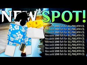 The BEST MONEY SPOT After the NEW UPDATE in Fisch! 👀