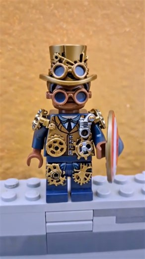 steampunk Dom #fypシ #lego #shorts #legomarvel #funny #ai