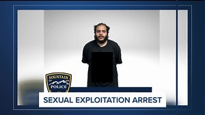 3K views · 6 comments | A man has been arrested for sexual exploitation of children and there may be more victims, according to the Fountain Police Department. See this story and our full Wednesday coverage at koaa.com | KOAA 5 | Facebook
