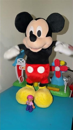 Biker girl and Dancing Mickey Mouse