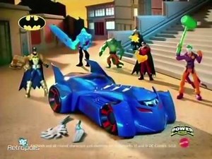 2012 Batman Power Attack Batmobile Toy Commercial