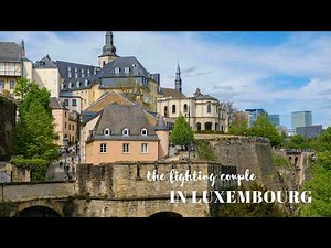 Luxembourg City (Luxembourg) - Exploring Europe's Fortress Capital (4K)