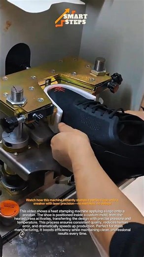 This Machine Prints Perfect Shoe Logos in Seconds 😳🔥