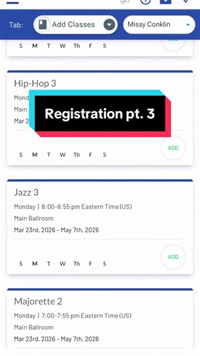 Final part of our registration series!💻✨ #dancestudiolife #studioowner #elevedancestudio #804Dance