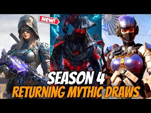 Season 4 2026 All New Returning Mythic Lucky Draws | Mythic Grau+Mythic Fennec is Back CODM S4 Leaks