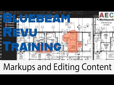Bluebeam Revu Training Markups and Editing Content