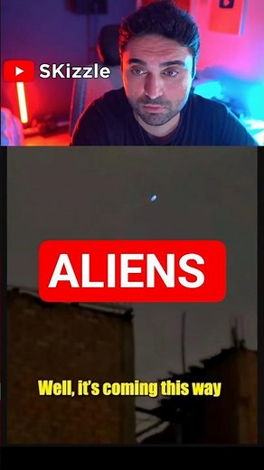 Blinking Alien UFO / UAP sighting caught on Camera - Scary Videos & Creepy TikToks