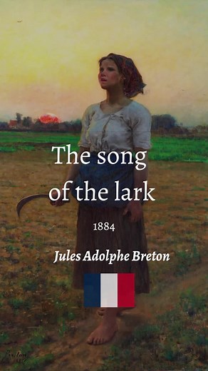 The Song of the Lark by Jules Adolphe Breton