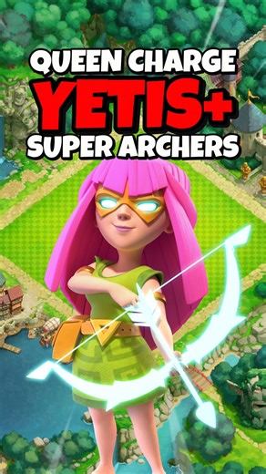 This Queen Charge Yeti Strategy is UNSTOPPABLE!