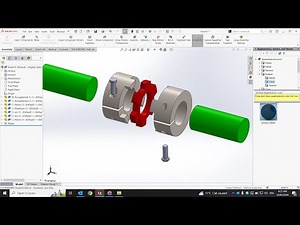SolidWorks Tutorial : How to Design Elastic Coupling