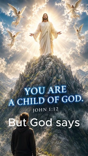 GOD CALLS YOU HIS CHILD.💖 #christianbelief#spiritualhealing #godmessage
