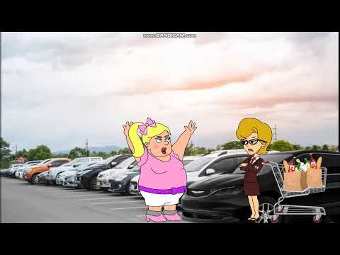 Big Toddler Ella Throws a Tantrum in the Parking Lot