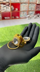 Gold Pacifier with Chain Clip 💛 | Tods N Teens