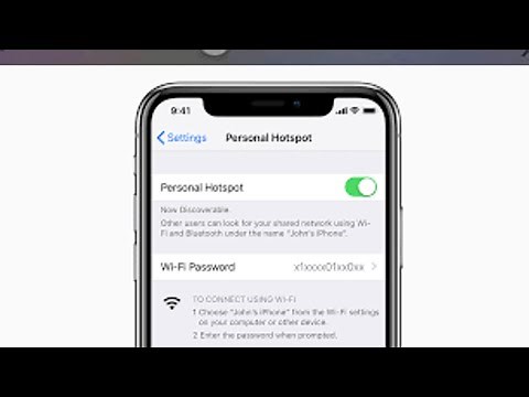 iPhone Personal Hotspot Without Cellular Data