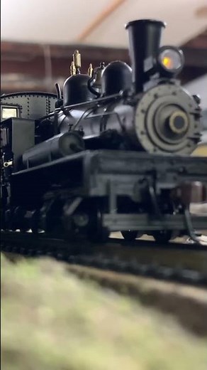 Ho Scale Shay. A logging steam locomotive built to move mountains.