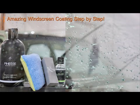 How To Correctly Apply a Car Windscreen/Glass Coating!