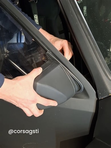 Precision 3D Scanning for Opel Corsa A Mirror Mod