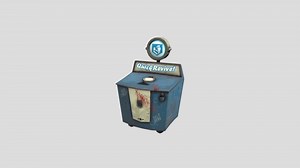Quick Revive Vending Machine - 3D model by AdamHead