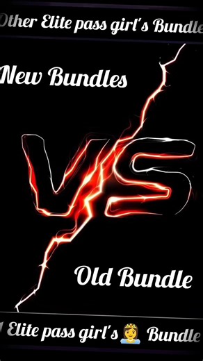 Girl's New Bundles vs Old one Bundles💃 | #bundle #gaming #freefire #viralvideo