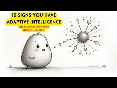 10 Signs You Have Adaptive Intelligence | The High-Performance Nervous System (Psychology explain)