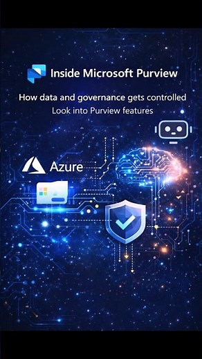 Inside Microsoft Purview 🔍 | Core Features Explained #ai #microsoftpurview #datagovernance #features