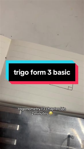 Trigonometri Form 3: Panduan Chapter 5