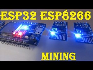 Duino Coin Mining | esp8266 esp32 майнинг | mining esp8266 esp32
