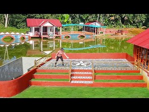 Lay outdoor patio tiles with unique patterns - Decorate the yard beautifully. Lý Phúc Nhi