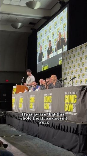 Bane sees through the theater of Batman 👀 #Batman #Knightfall 👏 #SDCC