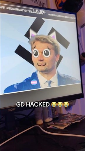 GD DAILY LEVEL HACKED 😭#geometrydash #gd #extremedemon #gdmemes #gddemon #hacked